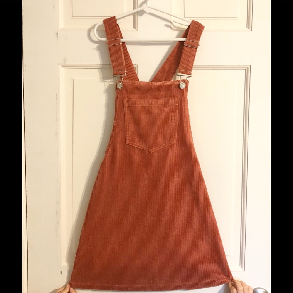 NWT Forever 21 Corduroy Jumper Dress